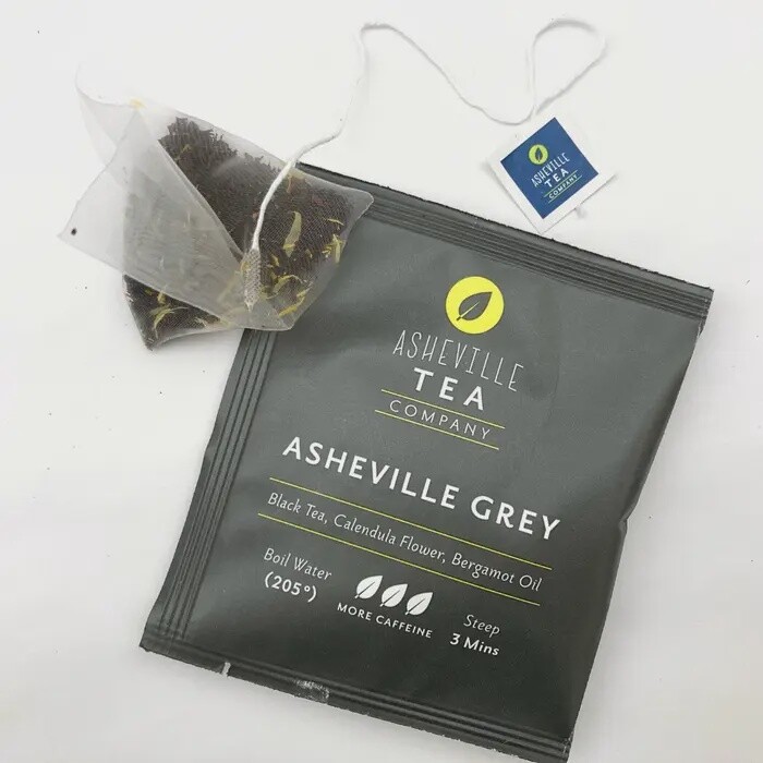 Asheville Tea Company Asheville Grey Individually Wrapped Tea Bags