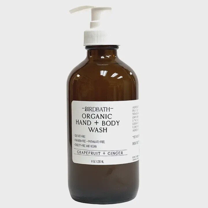 Birdbath Hand & Body Wash Sandalwood/Vanilla