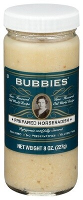 Bubbies Prepared Horseradish
