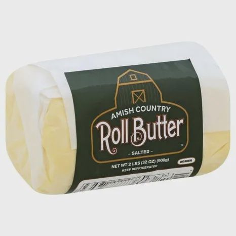 Amish Country Butter Hand-Rolled Salted
