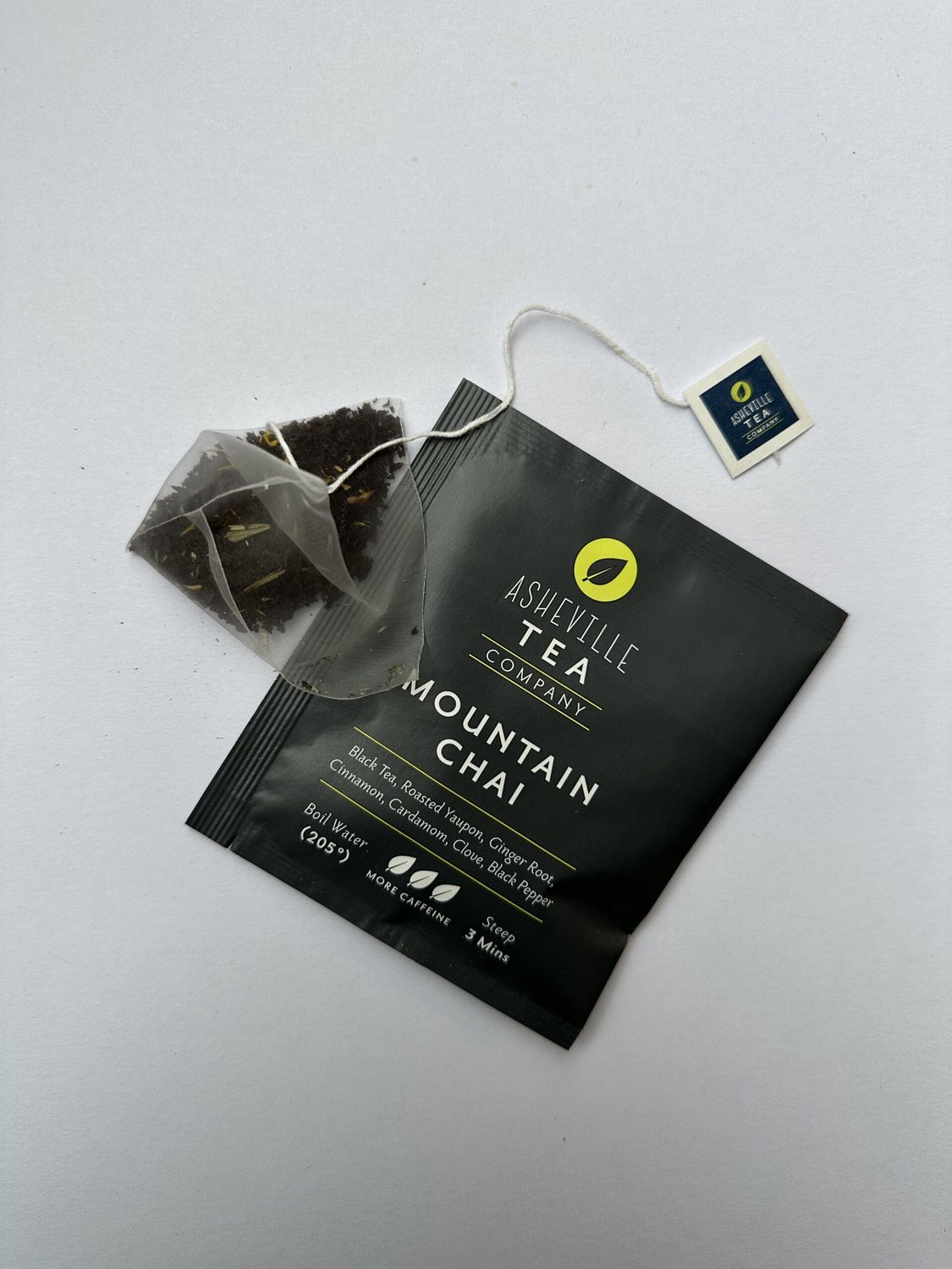 Asheville Tea Company Mountain Chai Individually Wrapped Tea Bags