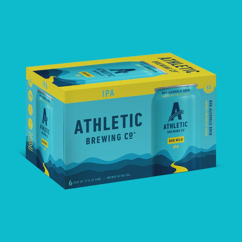 Athletic Brewing Co. NA Run Wild IPA