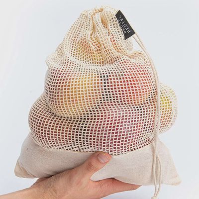 Birdbath Organic Cotton Mesh Produce Bag Set