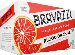 Bravazzi Hard Italian Soda Blood Orange 6 Pack