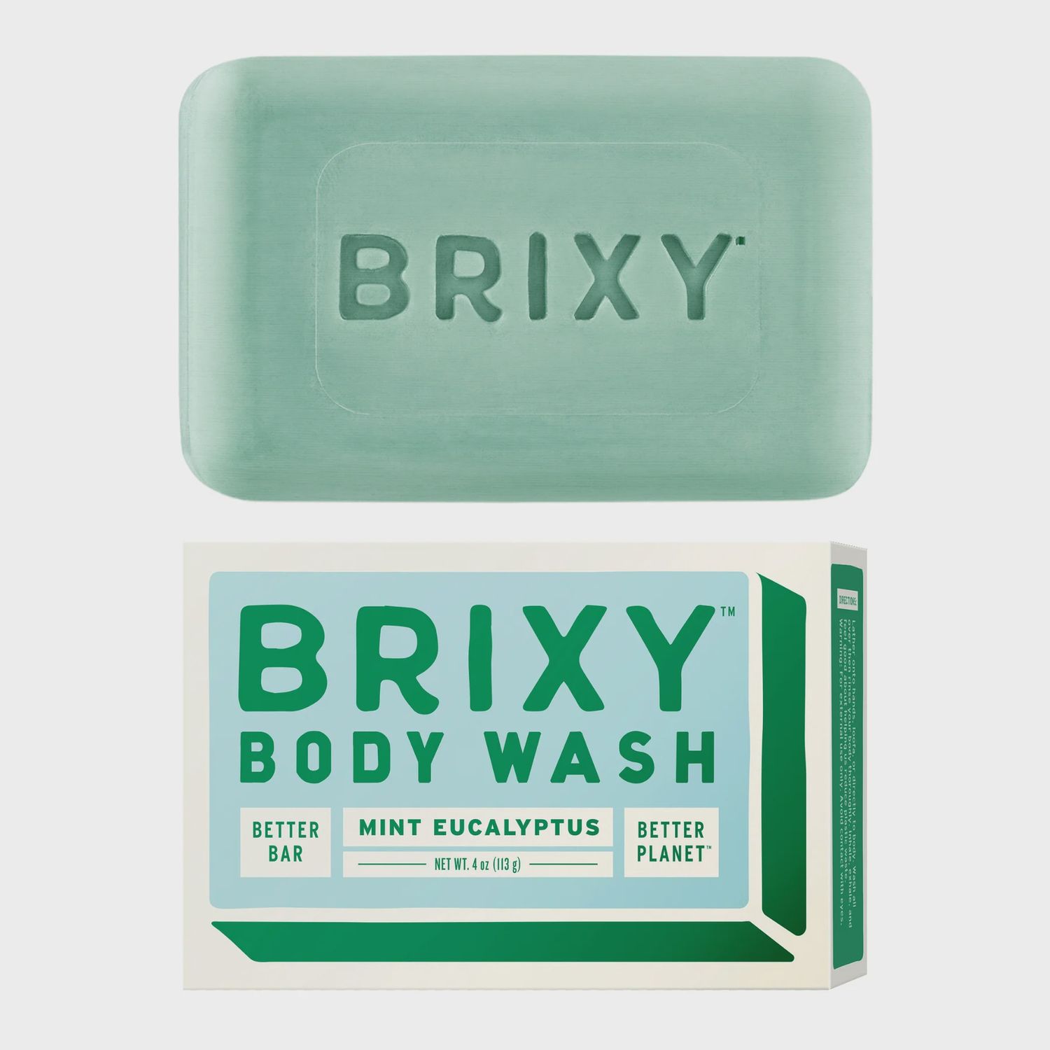 Brixy Body Wash Mint Eucalyptus