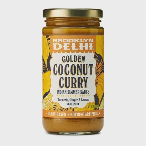 Brooklyn Delhi Golden Coconut Curry Indian Simmer Sauce