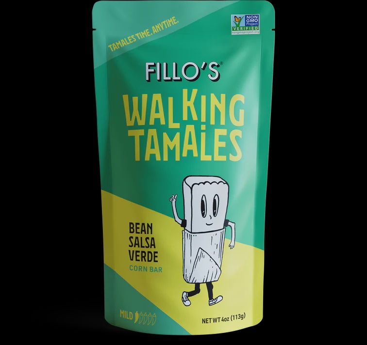 Fillo’s Walking Tamales Bean Salsa Verde Corn Bar