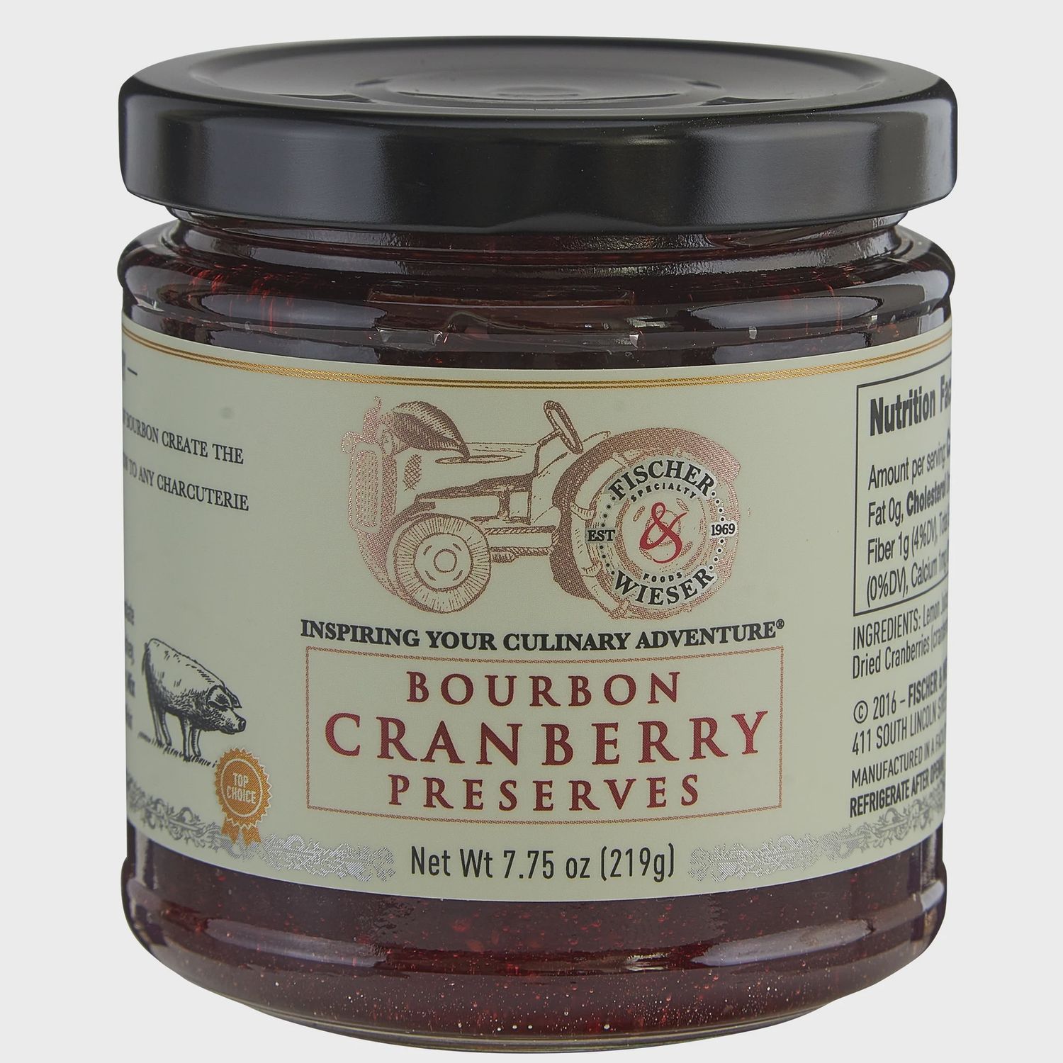 Fischer &amp; Wieser Bourbon Cranberry Preserves