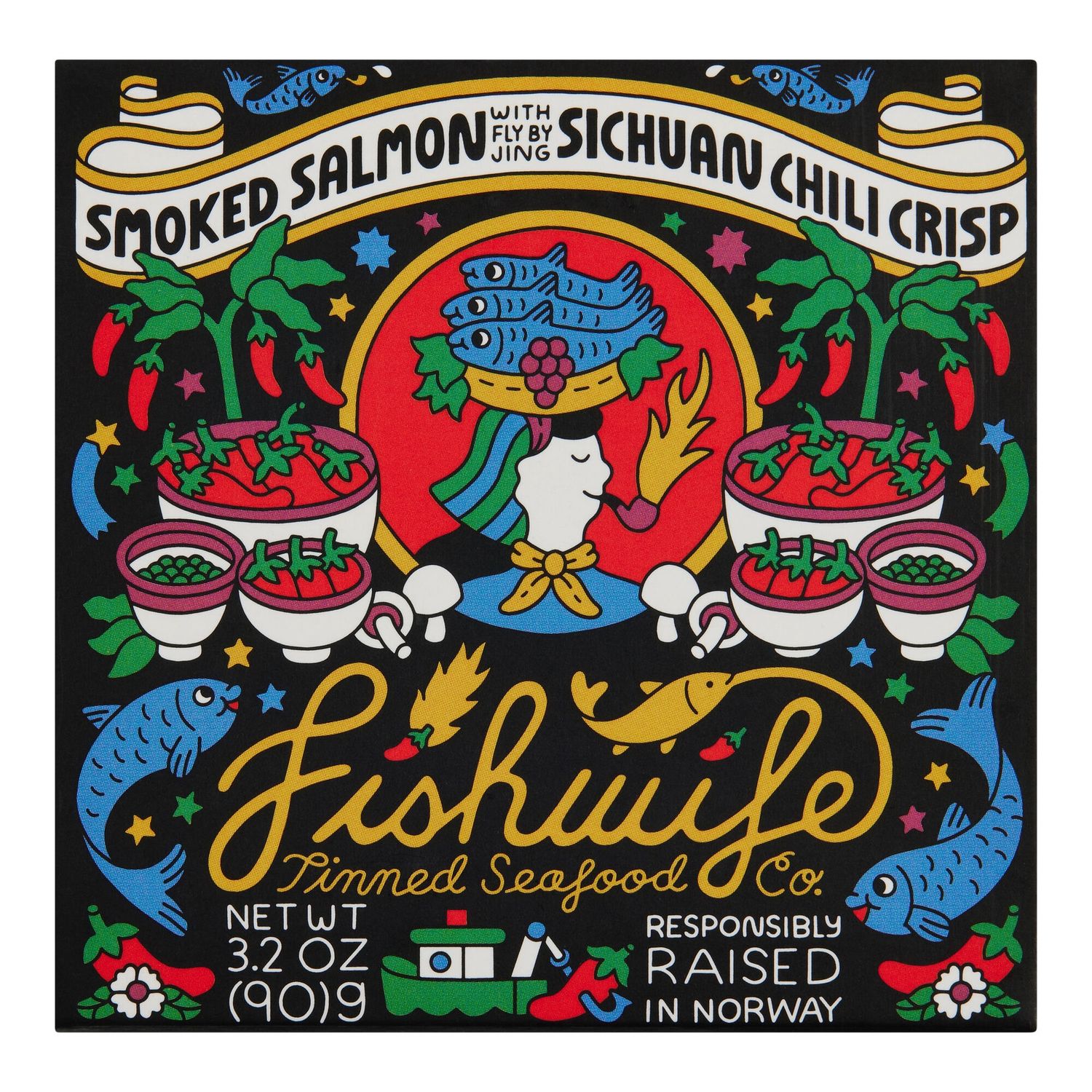 Fishwife Smoked Salmon with Sichuan Chili Crisp