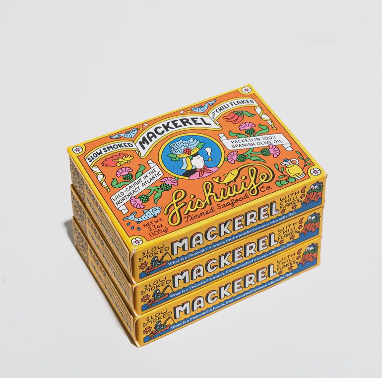 Fishwife Slow Smoked Mackerel with Chili Flakes