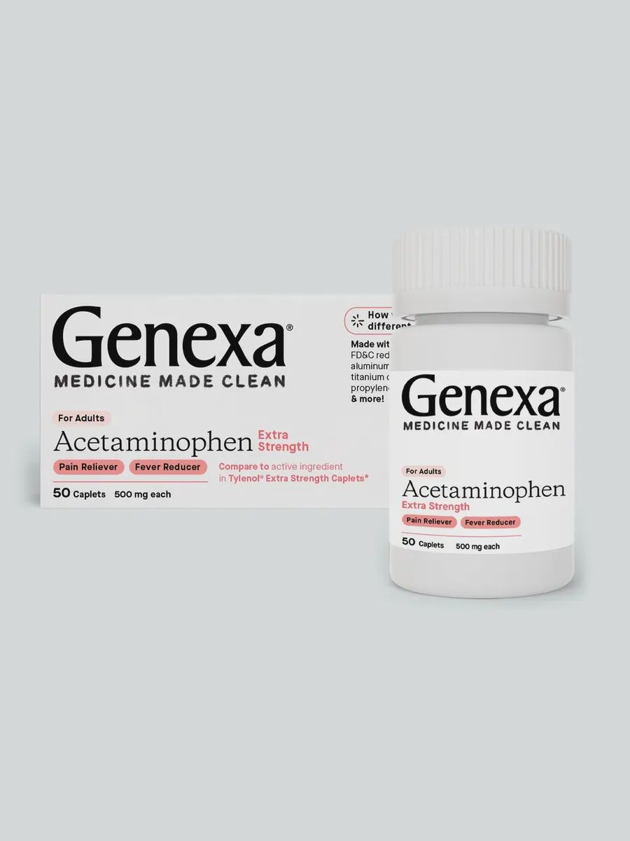 Genexa Extra Strength Acetaminophen 50ct