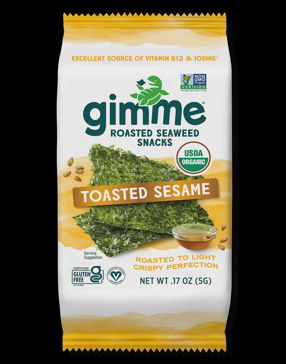 Gimme Roasted Seaweed Snacks Toasted Sesame