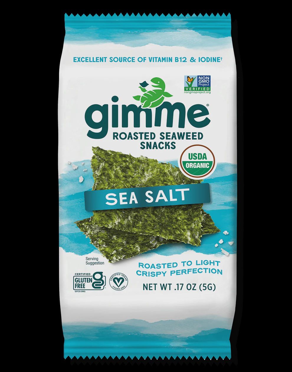Gimme Roasted Seaweed Snacks Sea Salt