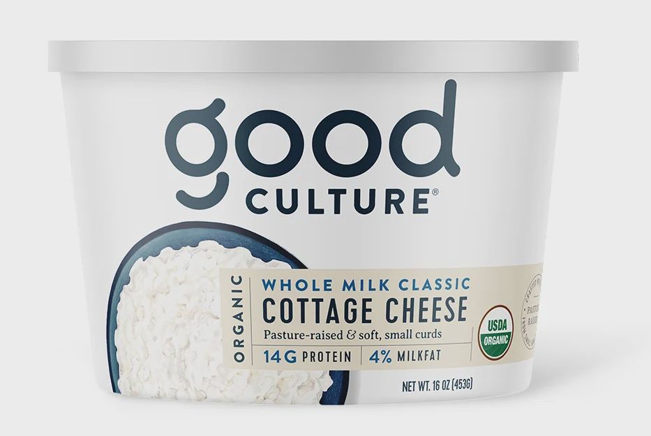 Good Culture Organic Cottage Cheese Whole Milk