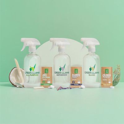 Green Llama Starter Home Cleaner Bundle