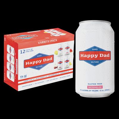Happy Dad Hard Seltzer Variety 12pk