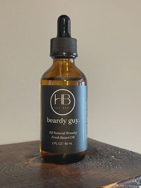 Hey Baby Beardy Guy $20