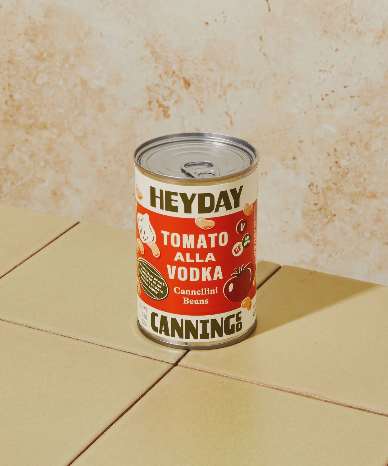 Heyday Canning Co. Tomato Alla Vodka Cannellini Beans