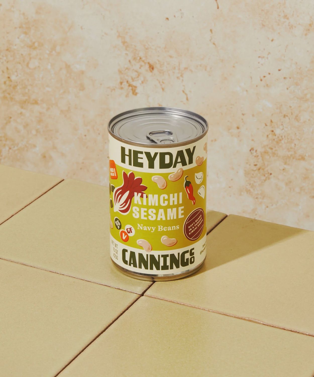 Heyday Canning Co. Kimchi Sesame Navy Beans