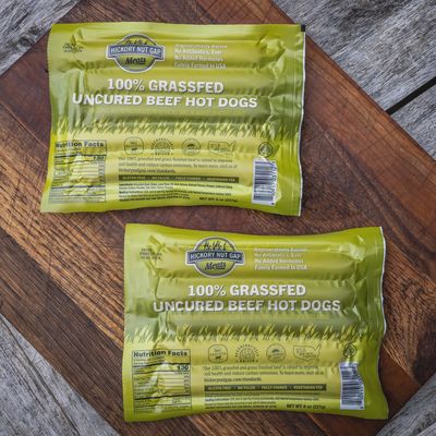 Hickory Nut Gap Uncured Beef Hot Dogs