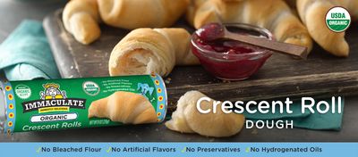 Immaculate Baking Organic Crescent Rolls