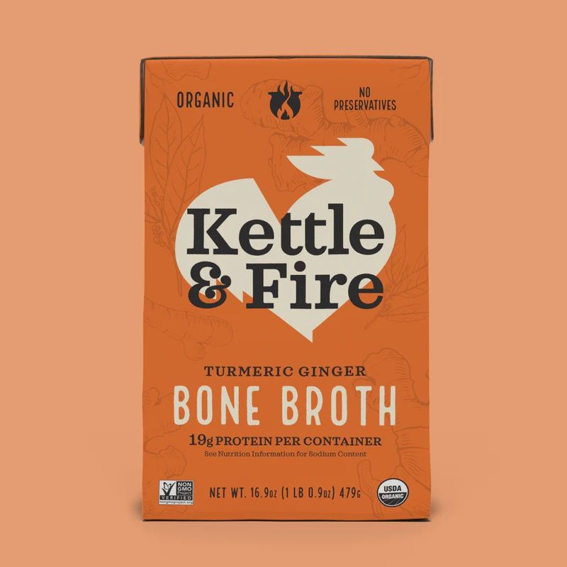 Kettle &amp; Fire Turmeric Ginger Bone Broth