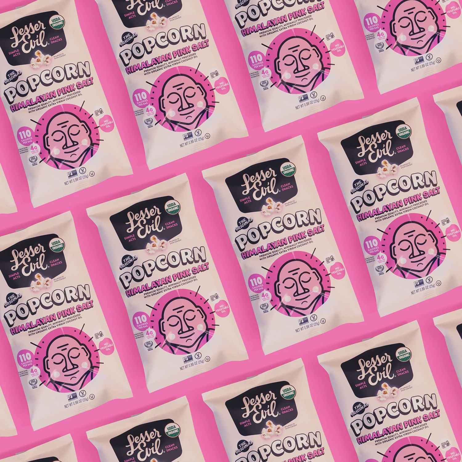 LesserEvil  Himalayan Pink Salt Snack-Pack