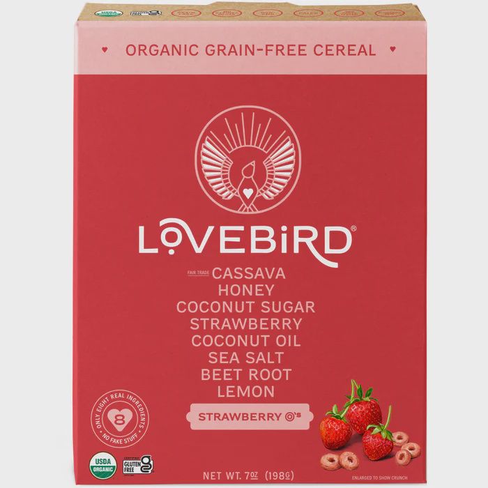 Lovebird Cereal Grain Free Strawberry