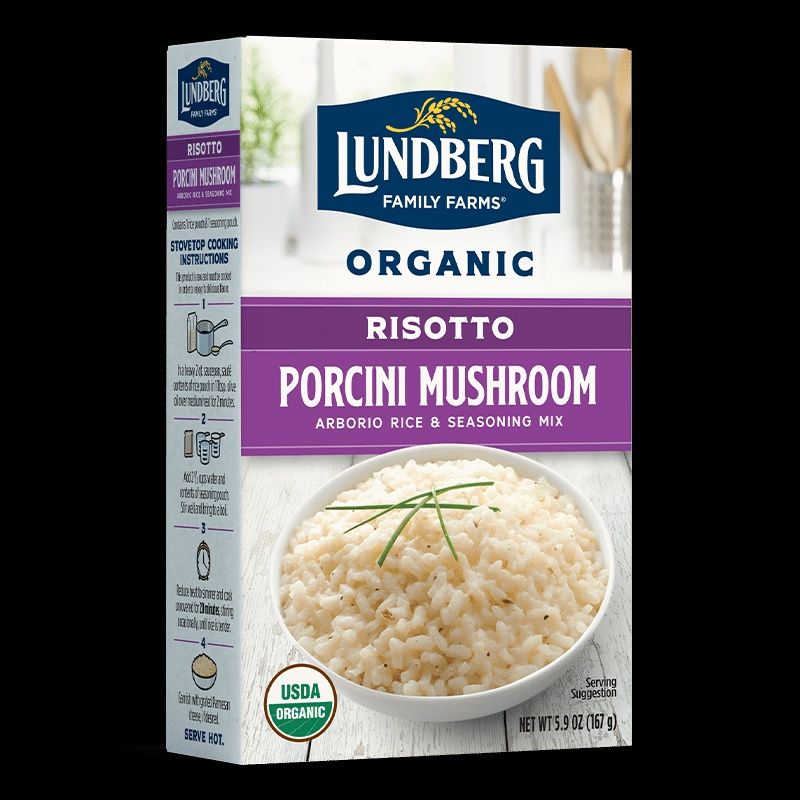 Lundberg Organic Risotto Porcini Mushroom
