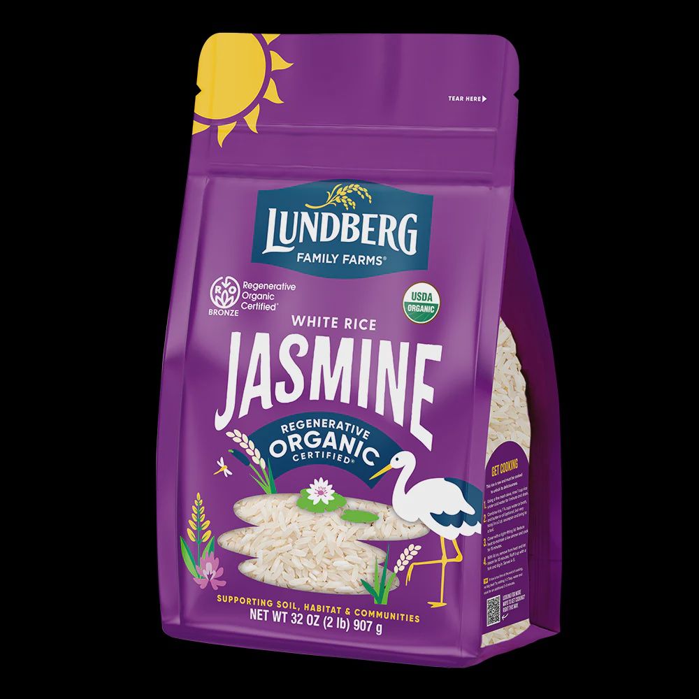 Lundberg Sustainable California White Jasmine Rice
