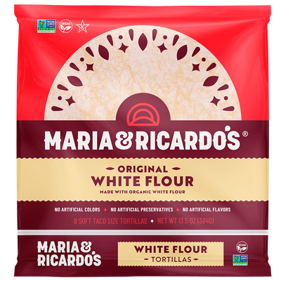 Maria & Ricardo’s Original White Flour Tortillas