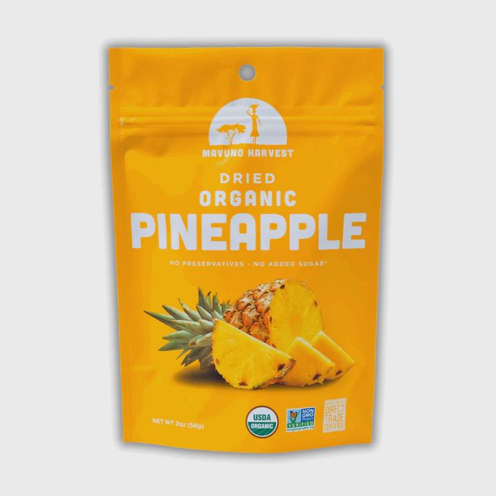 Mavuno Harvest Dried Organic Pineapple