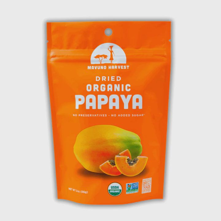 Mavuno Harvest Dried Organic Papaya