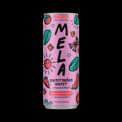 Mela Watermelon Water + Passionfruit Single