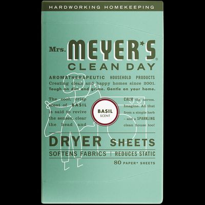 Meyers Dryer Sheets Basil Scent