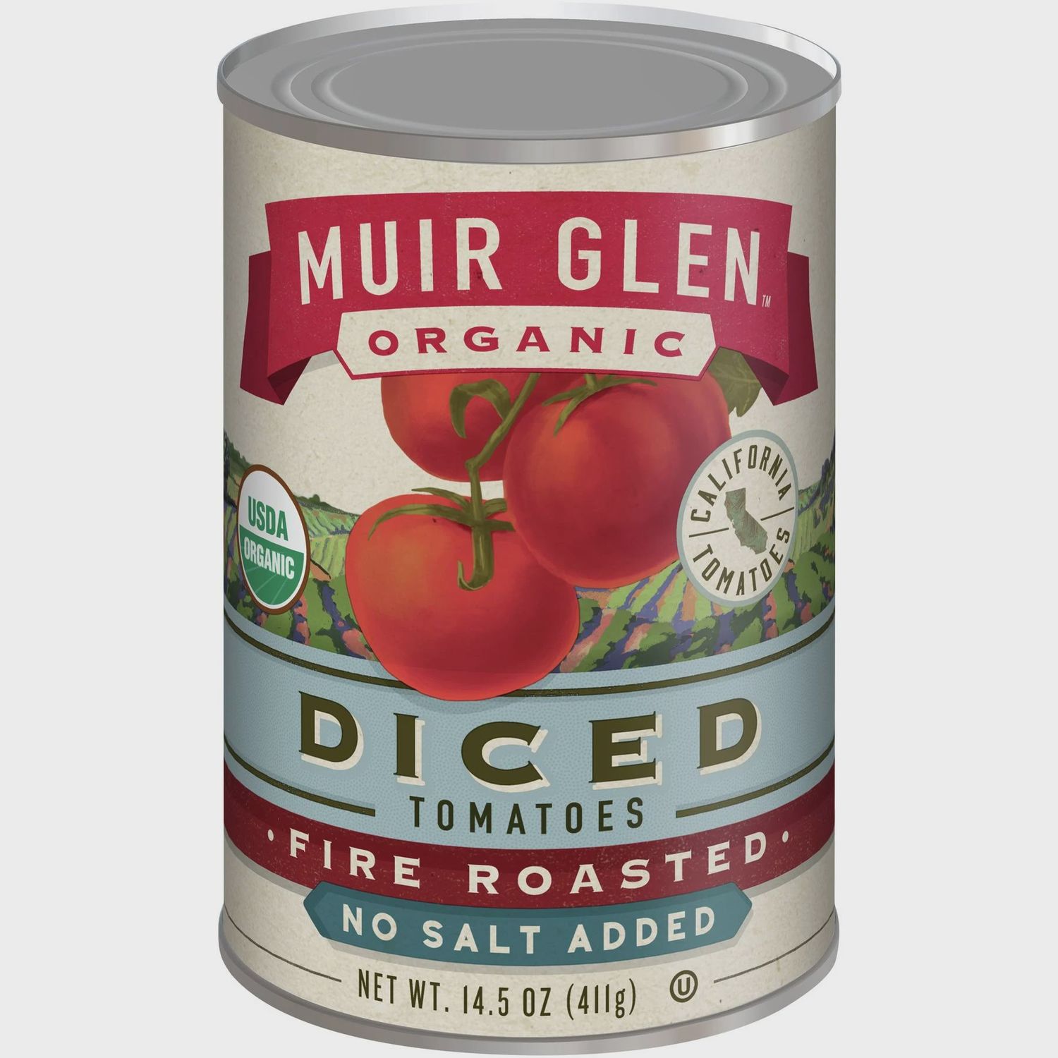 Muir Glen Organic Diced Tomatoes No Salt - 14.5oz