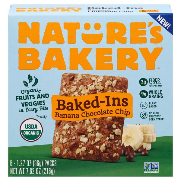 Nature’s Bakery Baked-Ins Banana Chocolate Chip