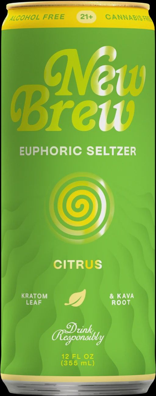 New Brew Euphoric Seltzer Yuzu