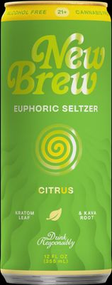 New Brew Euphoric Seltzer Yuzu