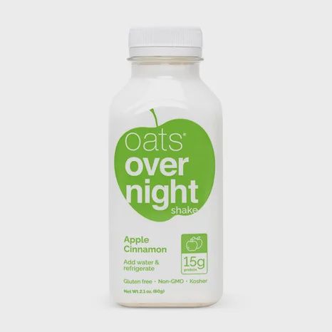 Oats Over Night Shake Apple Cinnamon