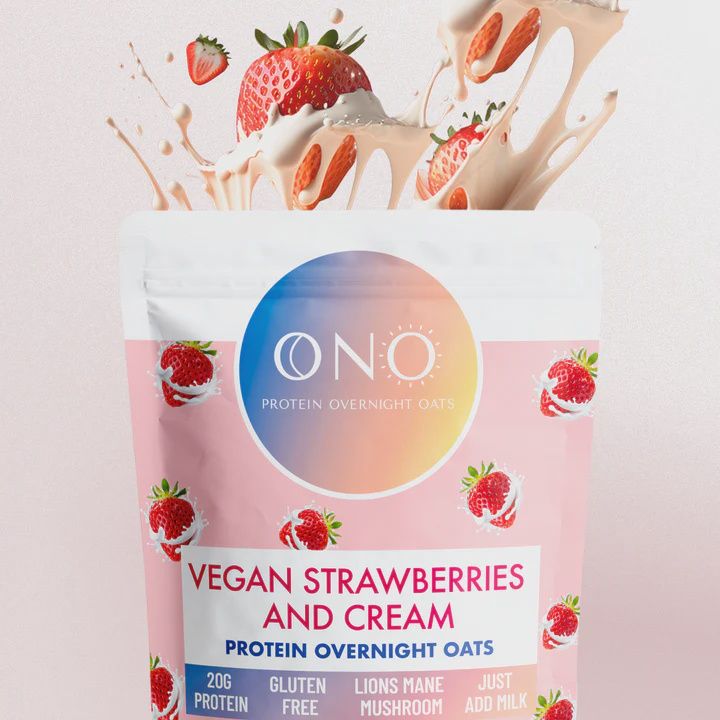 Ono Vegan Strawberries & Cream Overnight Oats