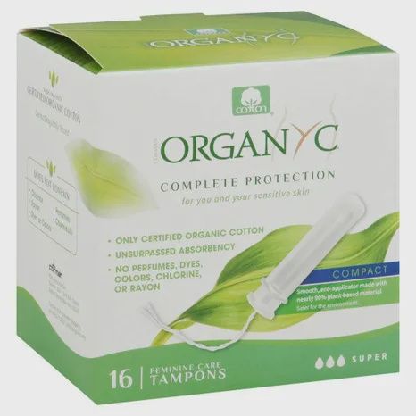 Organ C Feminine Care Tampons - Super