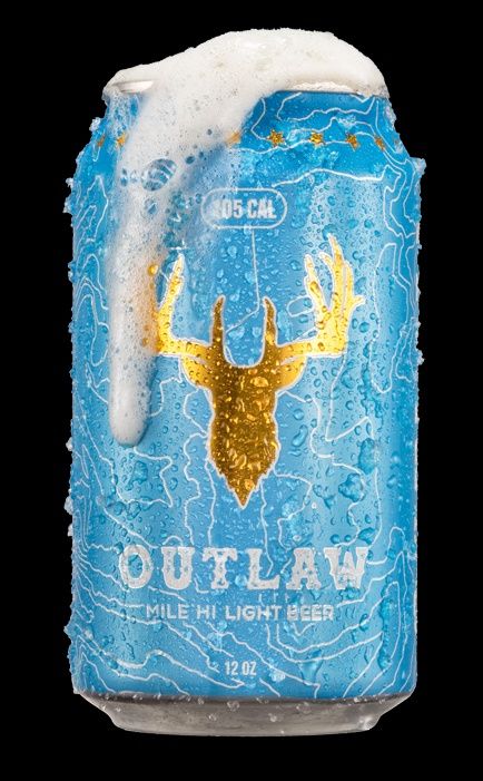 Outlaw Light Beer Single Can
