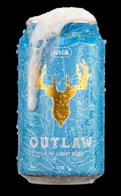 Outlaw Light Beer Single Can