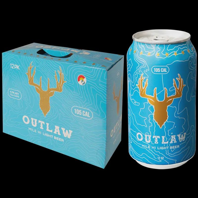 Outlaw Light Lager 12 Pack