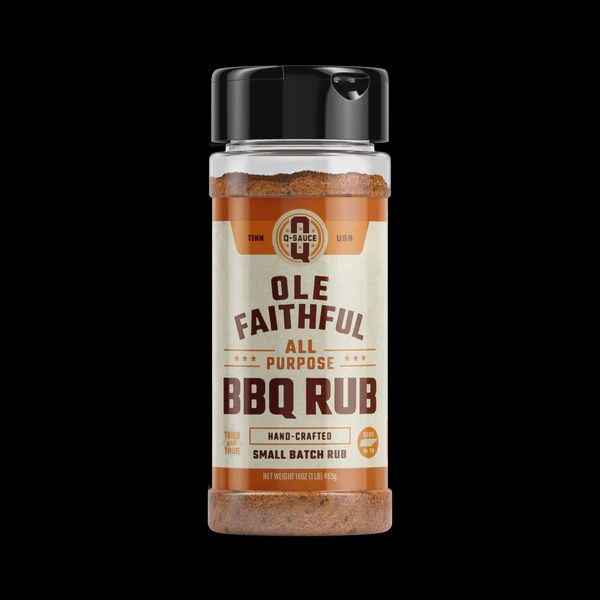Q-Sauce Ole Faithful All Purpose BBQ Rub