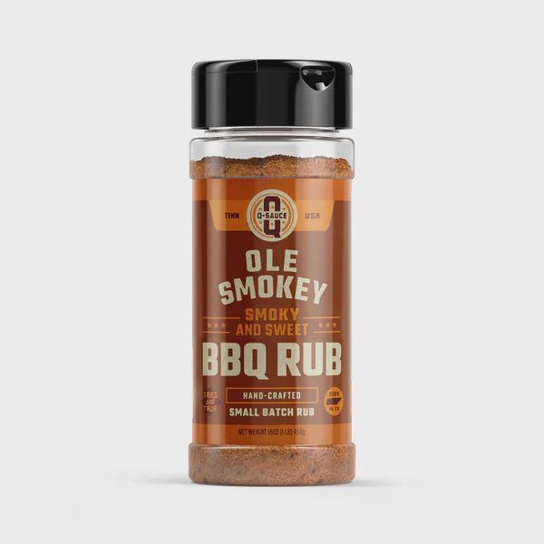 Q-Sauce Ole Smokey Smoky and Sweet BBQ Rub