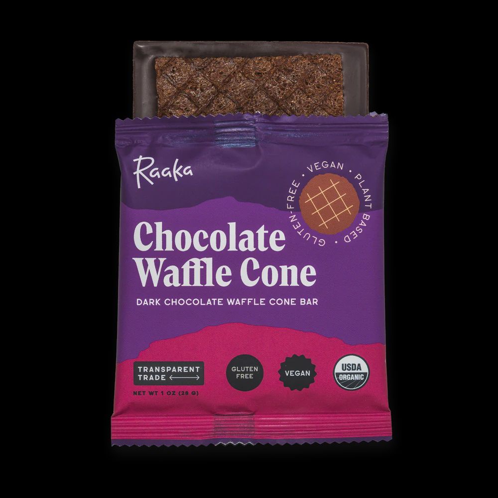 Raaka Chocolate Waffle Cone
