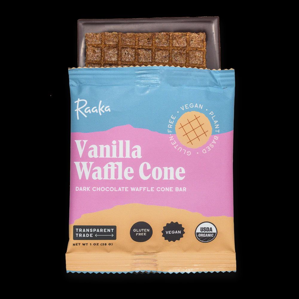 Raaka Vanilla Waffle Cone