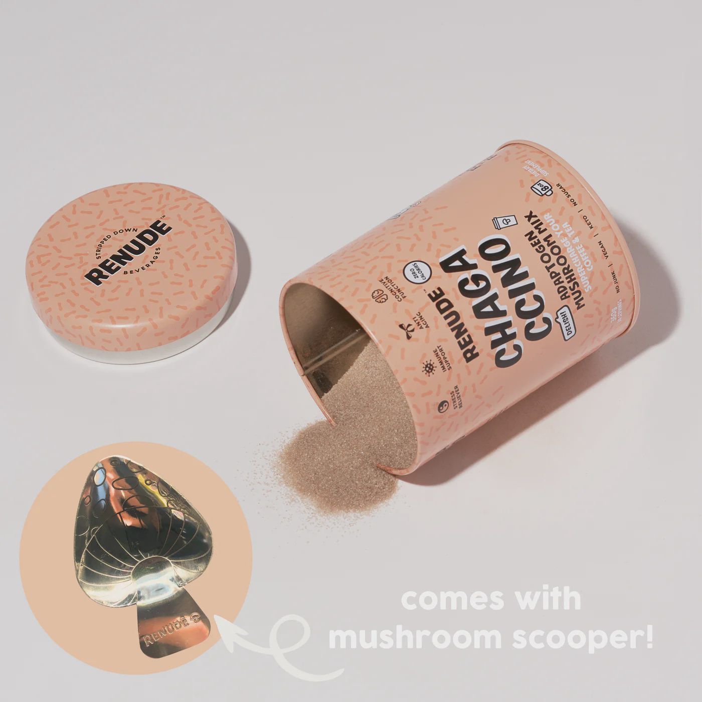 Renude Chagaccino Mushroom Coffee Packet